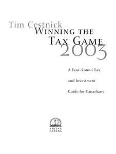 2003 Winning The Tax Game