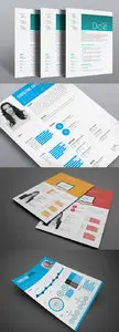 CV Resume Templates INDD