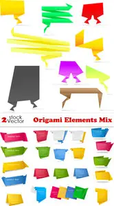 Vectors - Origami Elements Mix