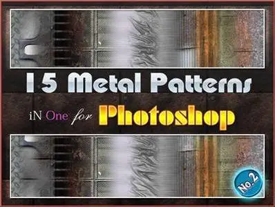15 Metal Patters For Photoshop