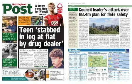 Nottingham Post – October 25, 2017