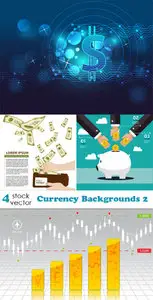 Vectors - Currency Backgrounds 2