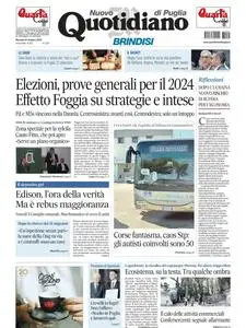 Quotidiano di Puglia Brindisi - 24 Ottobre 2023