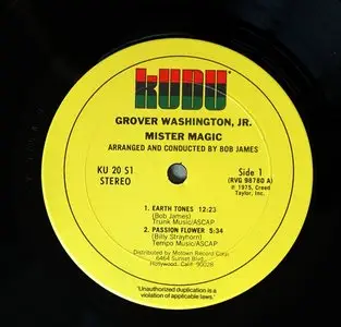 Grover Washington, Jr. - Mister Magic (1974) 24-Bit/96-kHz Vinyl Rip