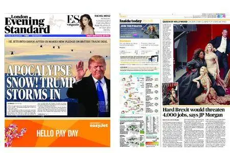 London Evening Standard – January 25, 2018