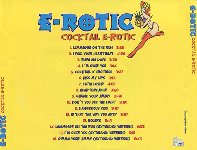 E-Rotic - Cocktail E-Rotic (2003) Bros Music.