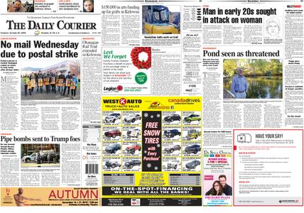 Kelowna Daily Courier – October 25, 2018