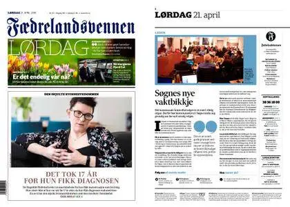 Fædrelandsvennen – 21. april 2018