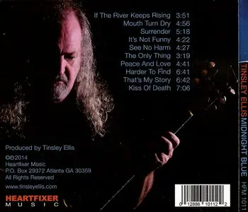 Tinsley Ellis - Midnight Blue (2014) Digipak
