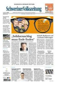 Schweriner Volkszeitung Gadebusch-Rehnaer Zeitung - 04. Juni 2018
