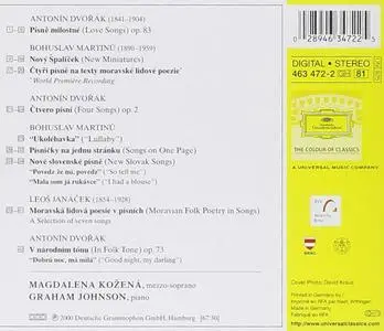 Magdalena Kozená - Dvorák, Janácek, Martinu: Love Songs (2000)