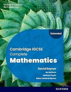 New Cambridge Igcse Complete Mathematics Extended: Student Book