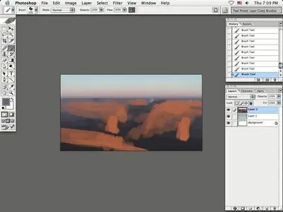The Techniques of Dylan Cole 1 : Introduction to Landscape Matte Painting
