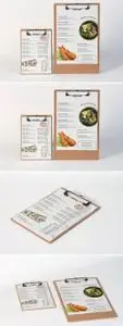 Restaurant Menu Mock Up