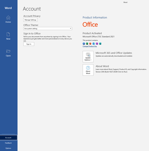 Microsoft Office Professional Plus 2021 VL Version 2304 (Build 16327.20248) (x86/x64) Multilingual