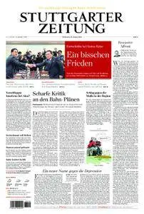 Stuttgarter Zeitung Stadtausgabe (Lokalteil Stuttgart Innenstadt) - 10. Januar 2018