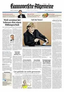Hannoversche Allgemeine Zeitung - 18.12.2013