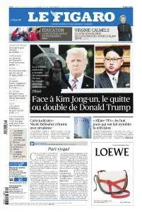 Le Figaro du Samedi 10 et Dimanche 11 Mars 2018
