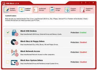 Newsoftwares USB Block 1.7.6