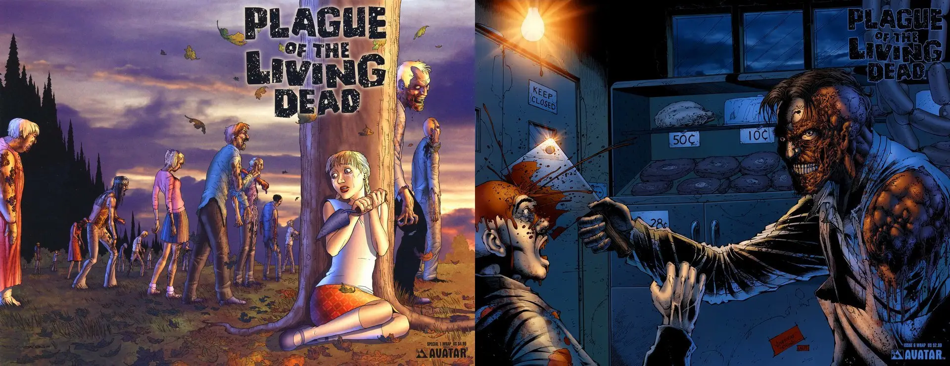 Plague of the Living Dead #1-6 Plus Special, Complete 