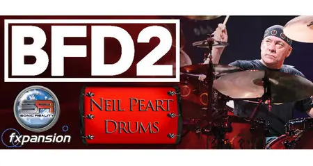 Sonic Reality Neil Peart Drums v1 The Kit For FXPansion DVDR