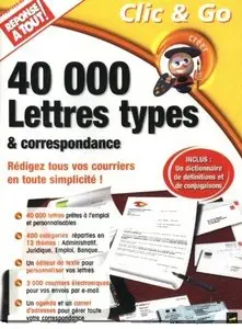 40.000 Lettres types et correspondance