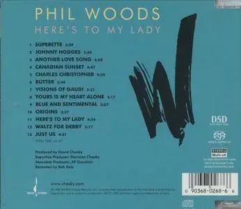 Phil Woods - Here's to My Lady (1989) {Chesky Records}