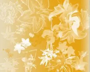 Revised Flowers brushes for Adobe Photoshop