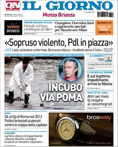IL GIORNO DEL 10 MARZO 2010