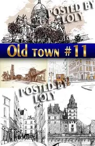 Old Town #11 - Stock Vector