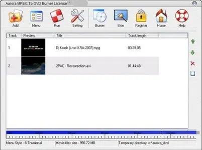 Mediatox Aurora MPEG to DVD Burner 5.2.36