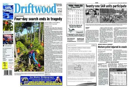 Gulf Islands Driftwood – May 19, 2021