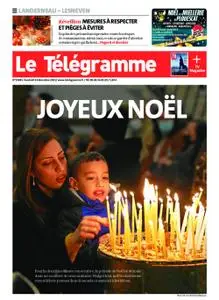 Le Télégramme Landerneau - Lesneven – 24 décembre 2021