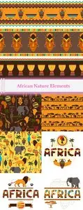 Vector African Nature Elements qBee