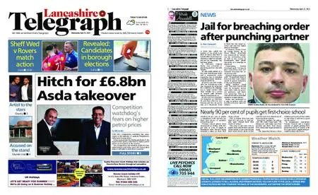 Lancashire Telegraph (Blackburn, Darwen, Hyndburn, Ribble Valley) – April 21, 2021