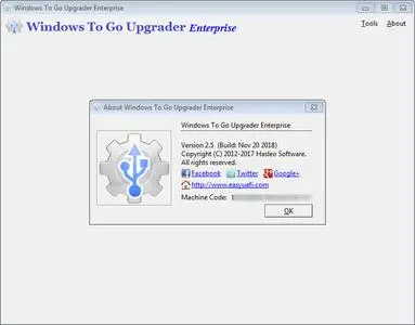 EasyUEFI Windows To Go Upgrader Enterprise 2.5 Multilingual