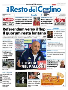 Il Resto del Carlino Reggio Emilia - 9 Giugno 2025