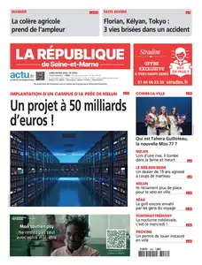 La République de Seine-et-Marne - 26 Mai 2025