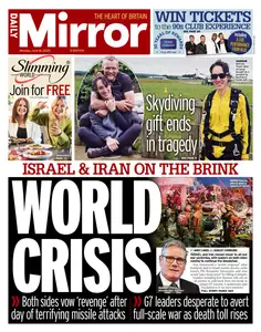 Daily Mirror - 16 June 2025