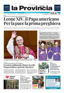 La Provincia Pavese - 9 Maggio 2025