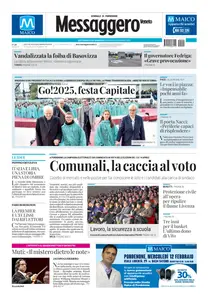 Messaggero Veneto Pordenone - 9 Febbraio 2025