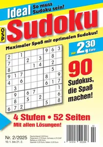 Ideal Sudoku - Nr.2 2025