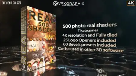 VideoHive - REAL shaders pack - 28252762