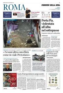 Corriere della Sera Roma - 25 Settembre 2024