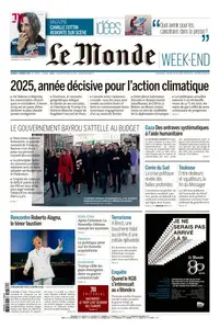 Le Monde du Samedi 4 Janvier 2025