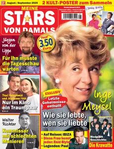 Meine Stars von Damals - August-September 2025