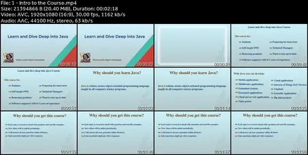 Java 17: Learn and dive deep into Java