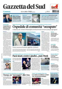 Gazzetta del Sud Cosenza - 13 Novembre 2024