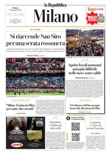 la Repubblica Milano - 17 Agosto 2024