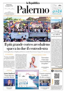 la Repubblica Palermo - 23 Giugno 2024